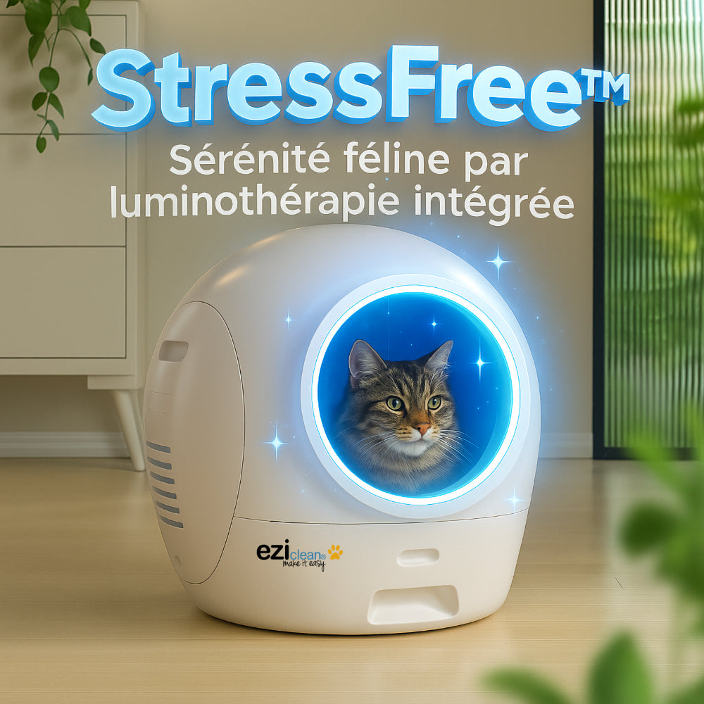 Litière automatique CATBOT K10i sans stress pour chat avec nettoyage UV