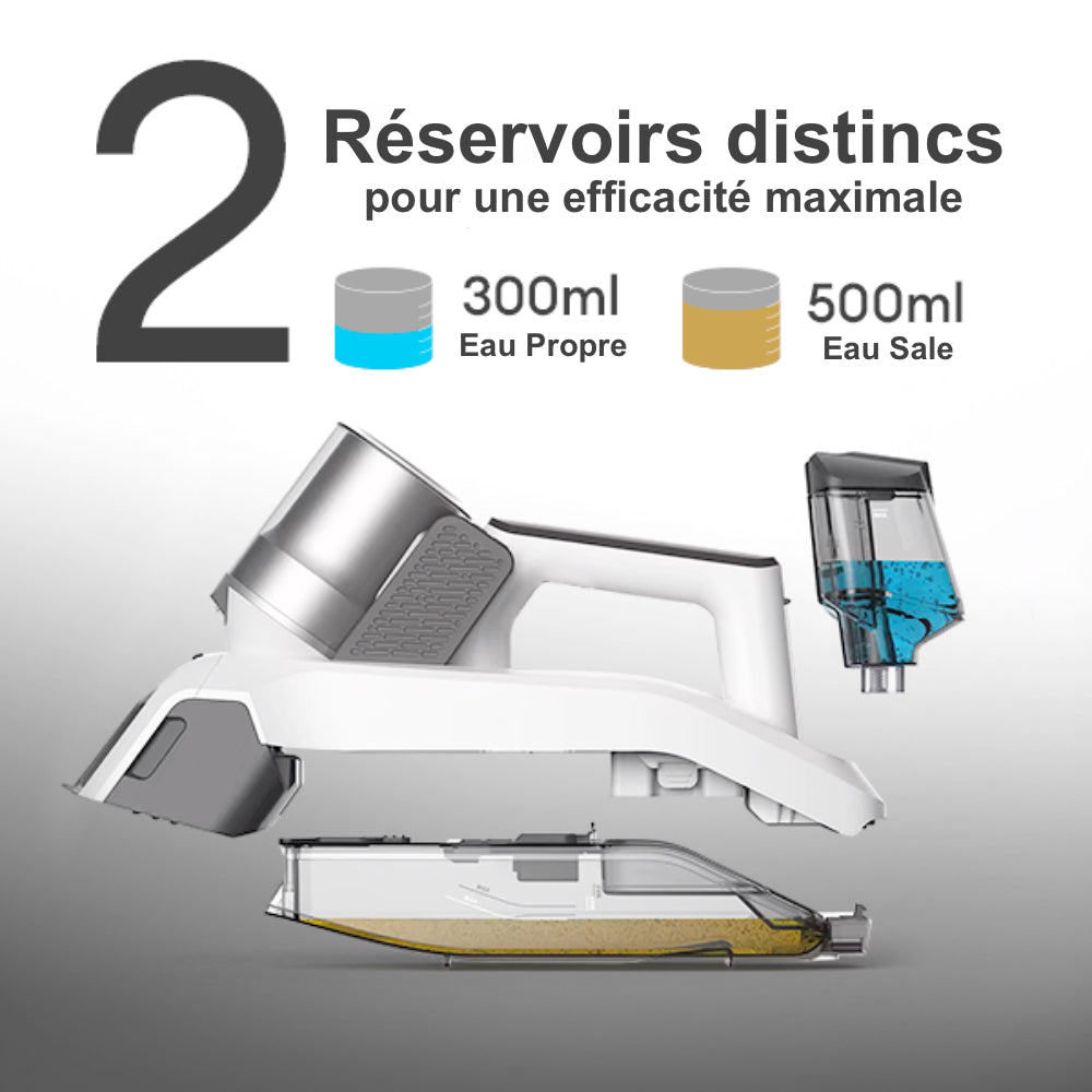 Nettoyeur Détachant Injecteur extracteur Portatif EZIclean Spot Remover W100