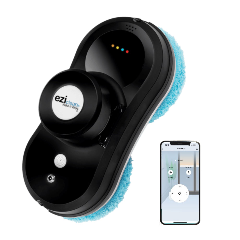 Robot Lave-vitres EZICLEAN Windobot S1 One - Nettoyage Automatique Et Sécurité Anti-chute Pour Fenêtres