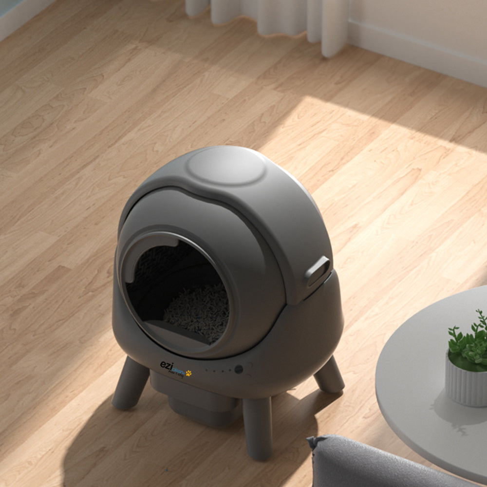 Litière connectée CATBOT K6i système nettoyage automatique détail technique