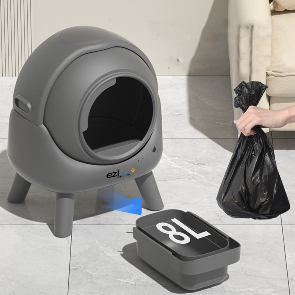 Litière autonettoyante CATBOT K6i bac à déchets amovible facile entretien