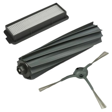Pack brosses et filtres pour aspirateur robot all in one eziclean z12 ultra