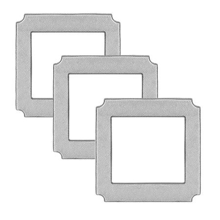 Lingettes microfibres pour robot lave vitre eziclean s5