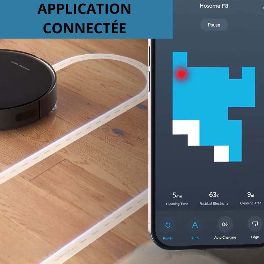 robot aspirateur a50 application connectée