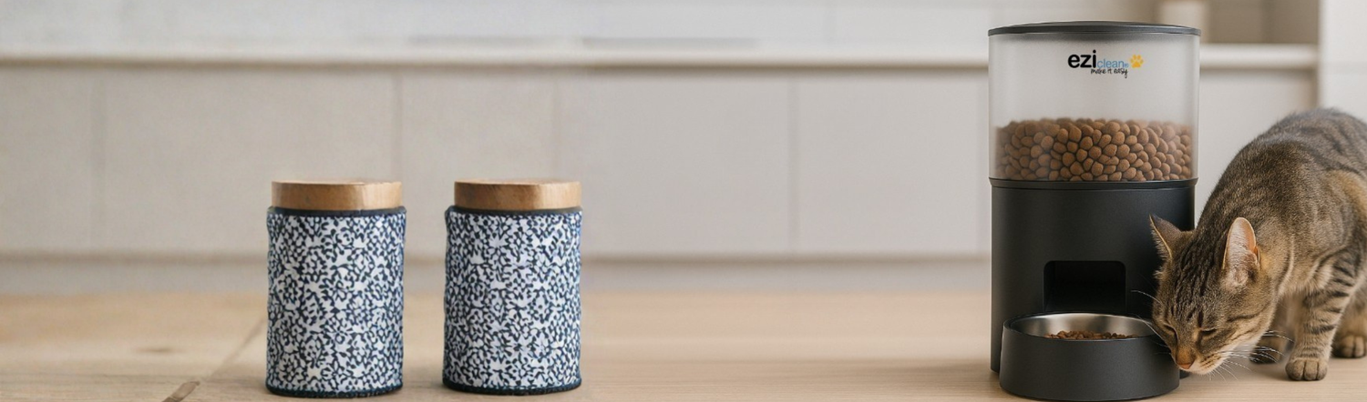 distributeur croquette chat connecté