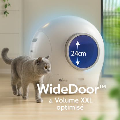 Litière robot autonettoyante connectée pour chat EZIclean® CATBOT K10i