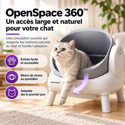 Litière autonettoyante connectée EZIclean K2i