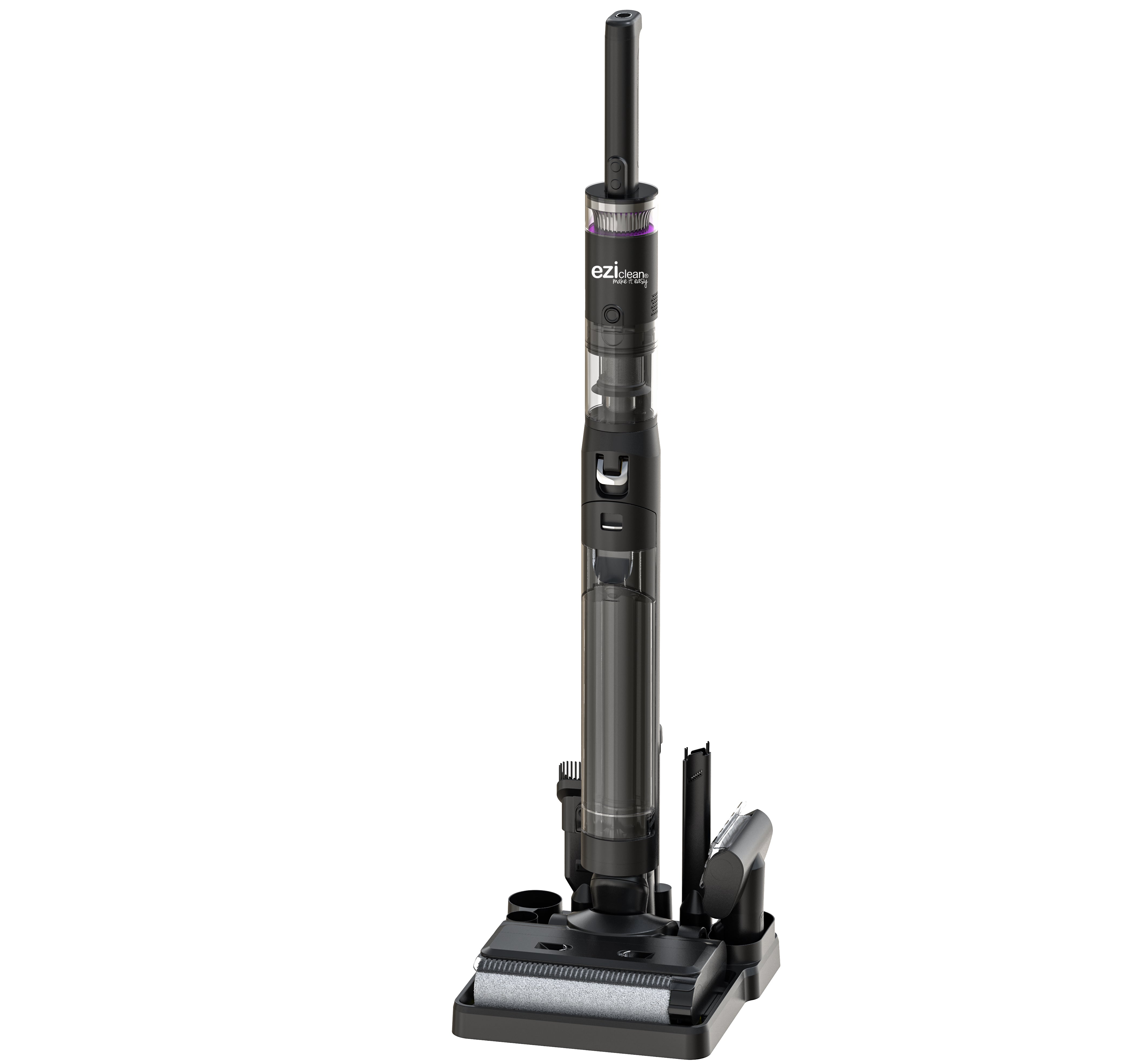 Aspirateur laveur sans fil multifonctions EZIclean Cyclowash P12 Wet ...