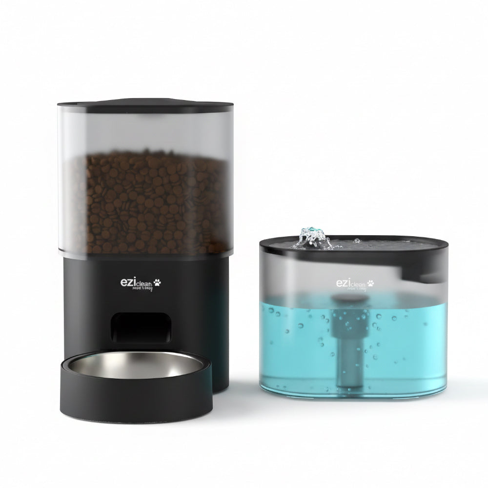 Distributeur de croquettes pour chat connecté EZIclean Nutribot C4 Ultra