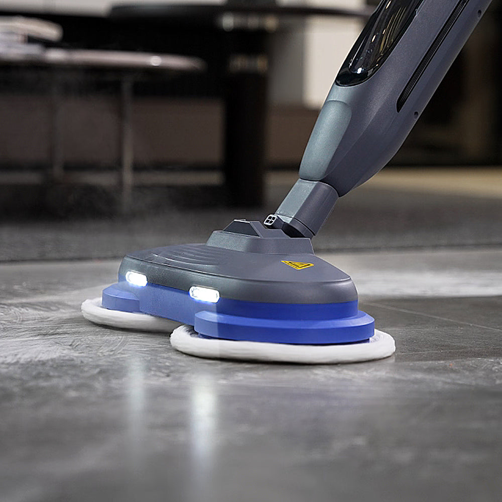 Nettoyeur Vapeur Balai EZIclean Cyclowave 360 - Cireur de sol - 2 en 1