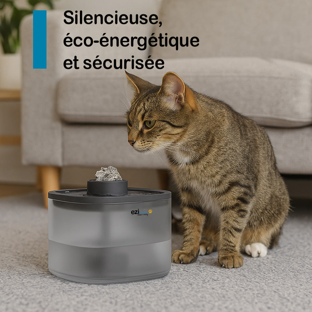 Fontaine à eau pour Chat et Chien EZIclean Nutribot Water W1