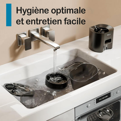 Distributeur de croquettes et fontaine pour chat et petit chien Nutribot Connect C4