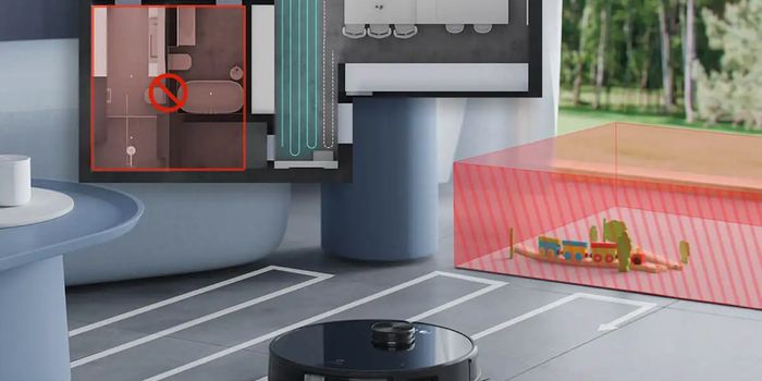 aspirateur robot s'adapte aux différents types de sols