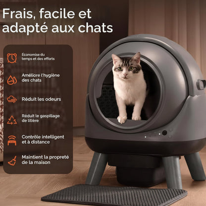 Litiere automatique eziclean k6 auto nettoyante