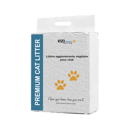 litière agglomérante pour chat