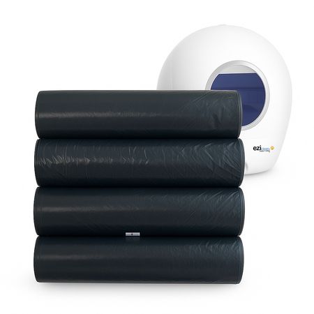 Lot de 4 rouleaux de 30 sacs plastiques à litière pour K10i